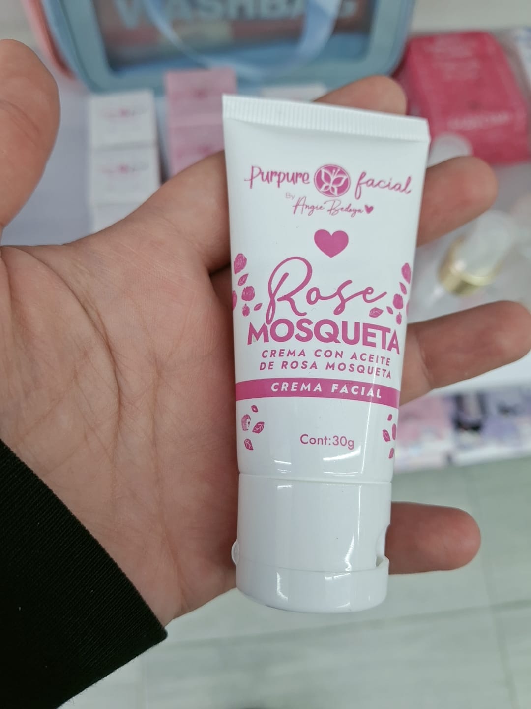 Crema Facial Rose Mosqueta Purpure