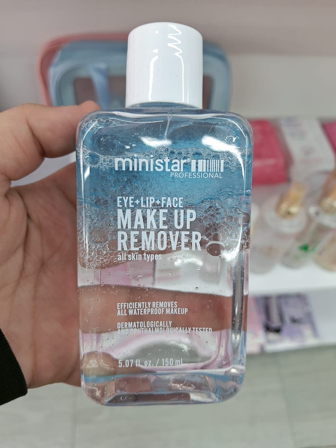 Removedor de Maquillaje Bifasico Ministar